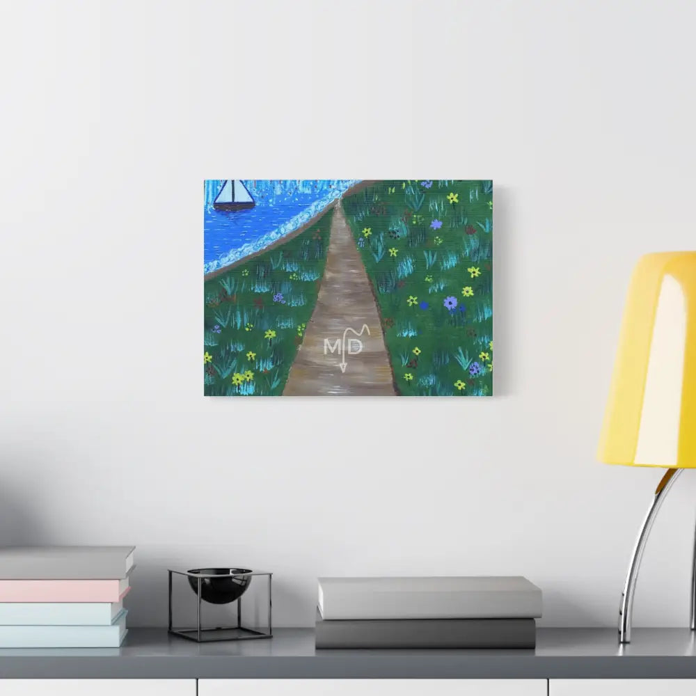 Bay Bae Matte Canvas Canvas