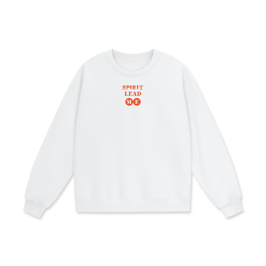 Spirit Lead Me Heavyweight Drop Shoulder Oversized Fleece Sweatshirt