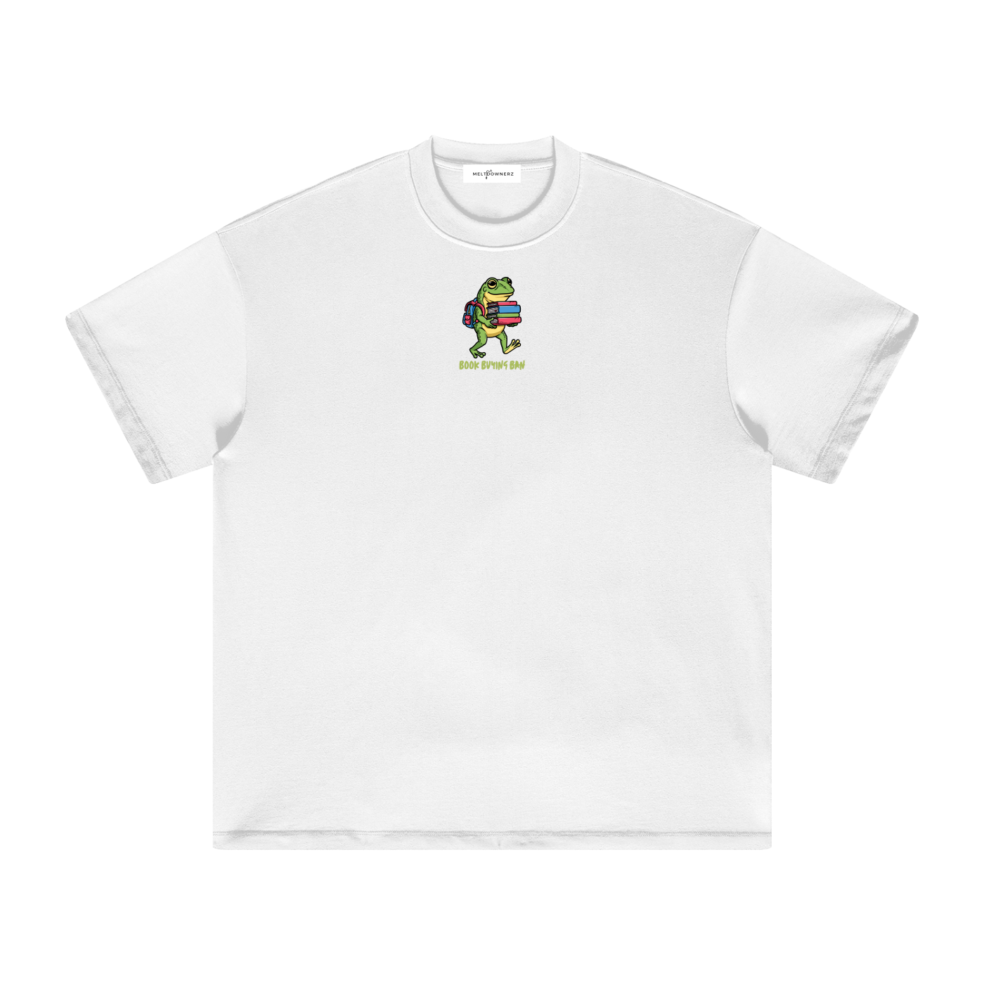 Book Buying Ban (Frog) Heavyweight T-Shirt