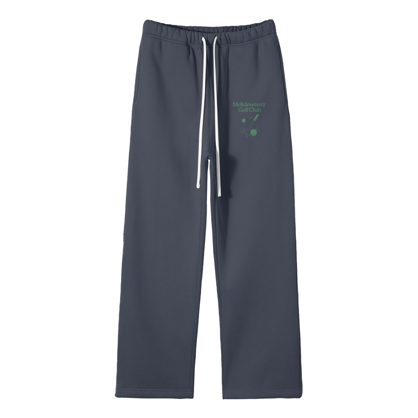 Meltdownerz Golf Club Streetwear Fleece Straight Leg Pants