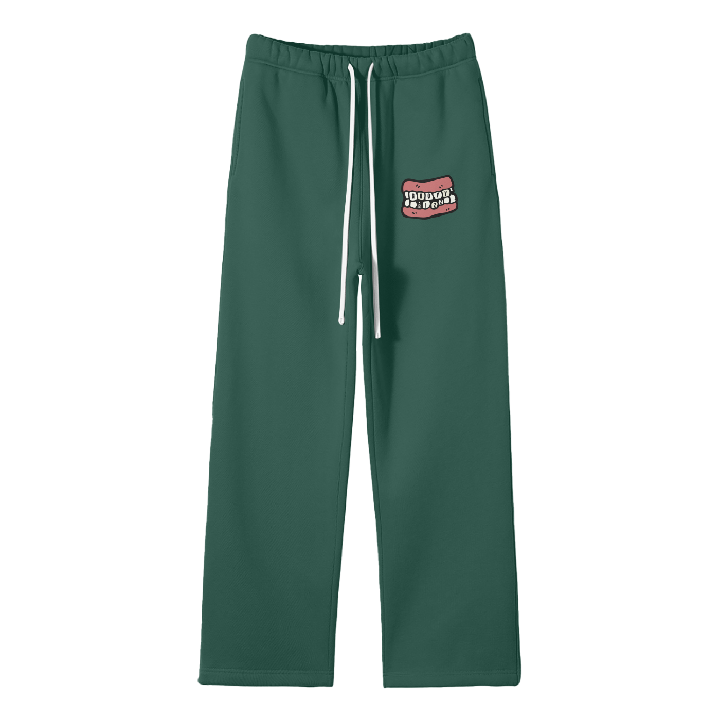 Goofy Rizz Streetwear Fleece Straight Leg Pants