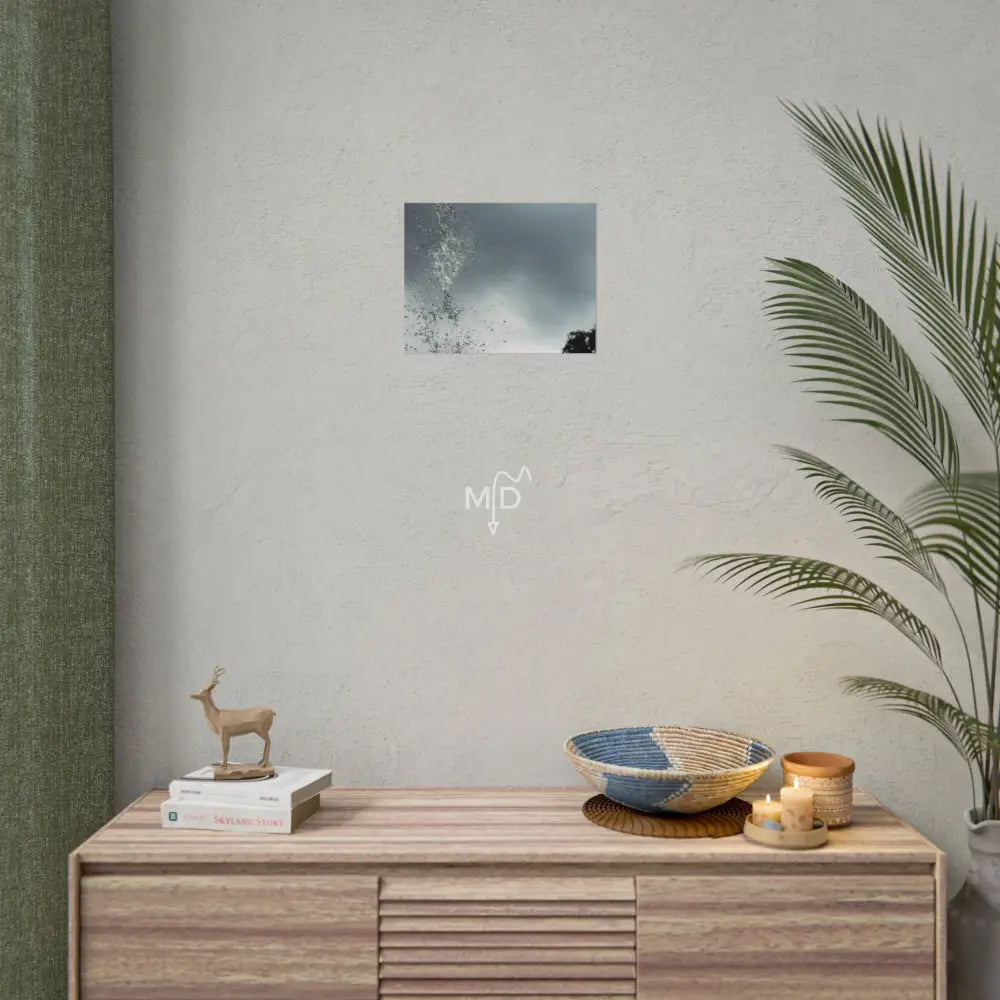 Burst Poster 14″ x 11″ (Horizontal) / Matte Poster