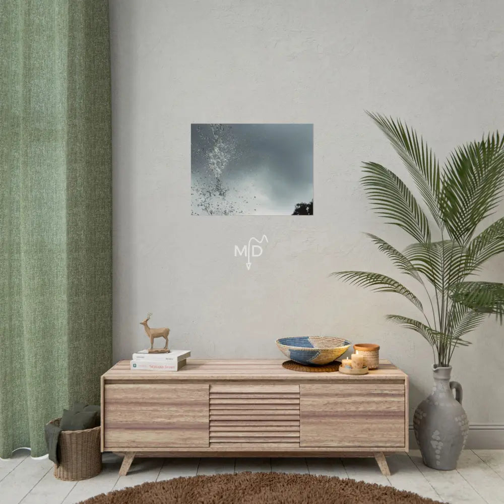 Burst Poster 24″ x 18″ (Horizontal) / Matte Poster