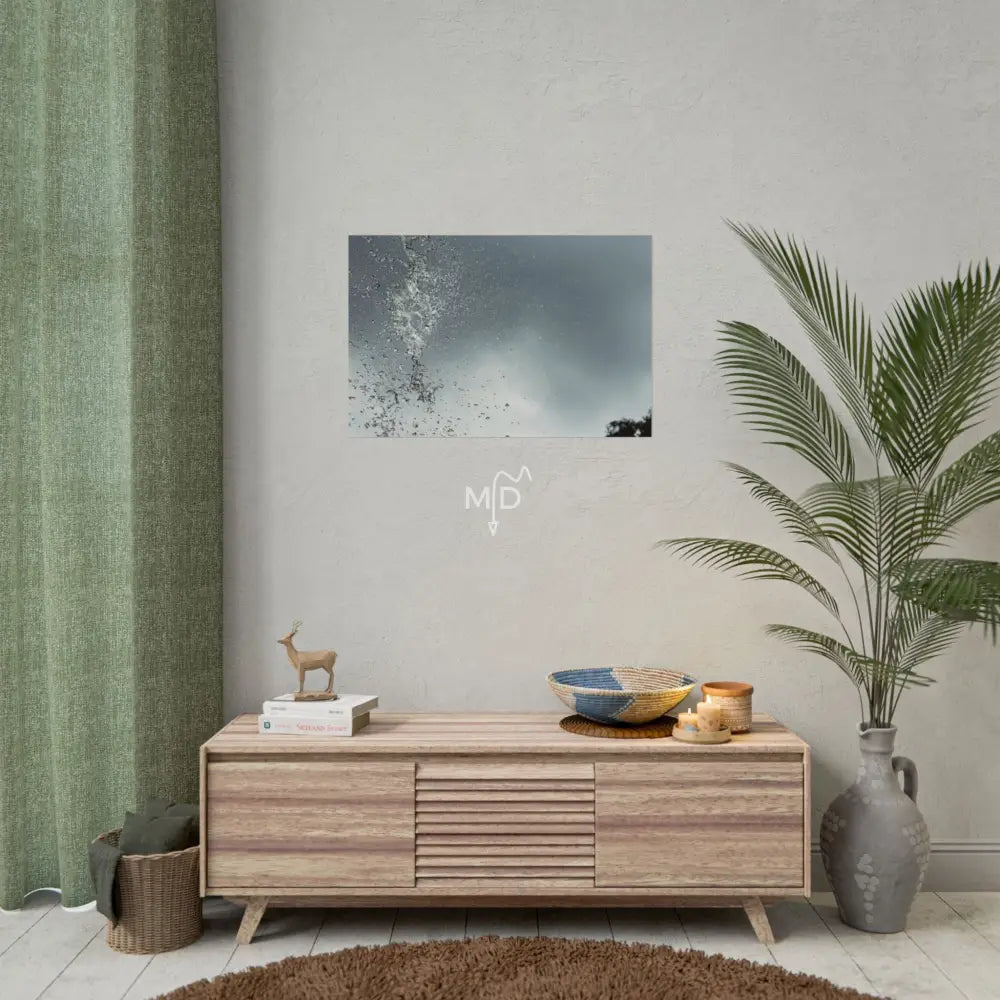 Burst Poster 30″ x 20″ (Horizontal) / Matte Poster