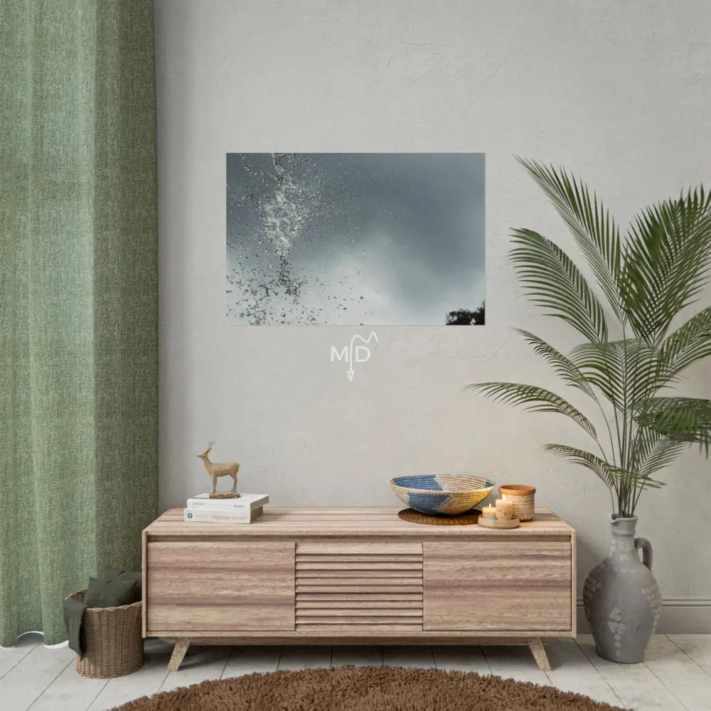 Burst Poster 36’’ x 24’’ (Horizontal) / Matte Poster