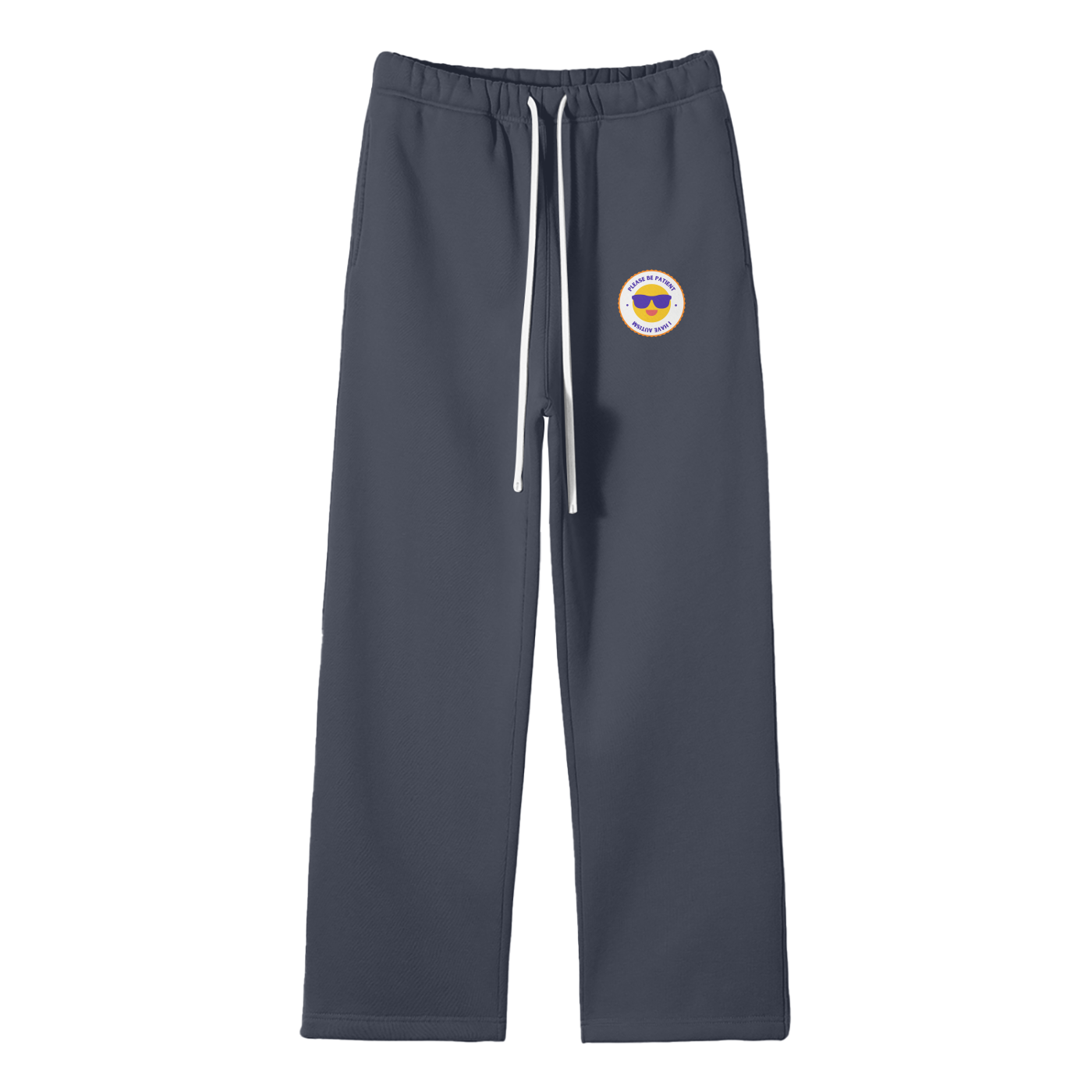 Please Be Patient I Have Autism Streetwear Fleece Straight Leg Pants