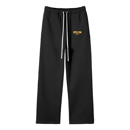Into The Sun Streetwear Fleece Straight Leg Pants