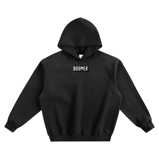Boomer Fleeced Boxy Hoodie