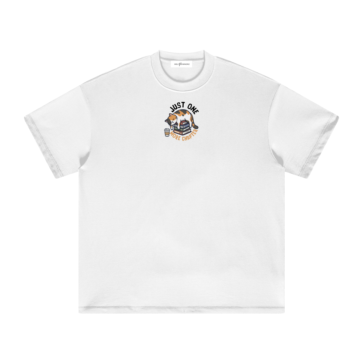 Just One More Chapter (Cat) Heavyweight T-Shirt