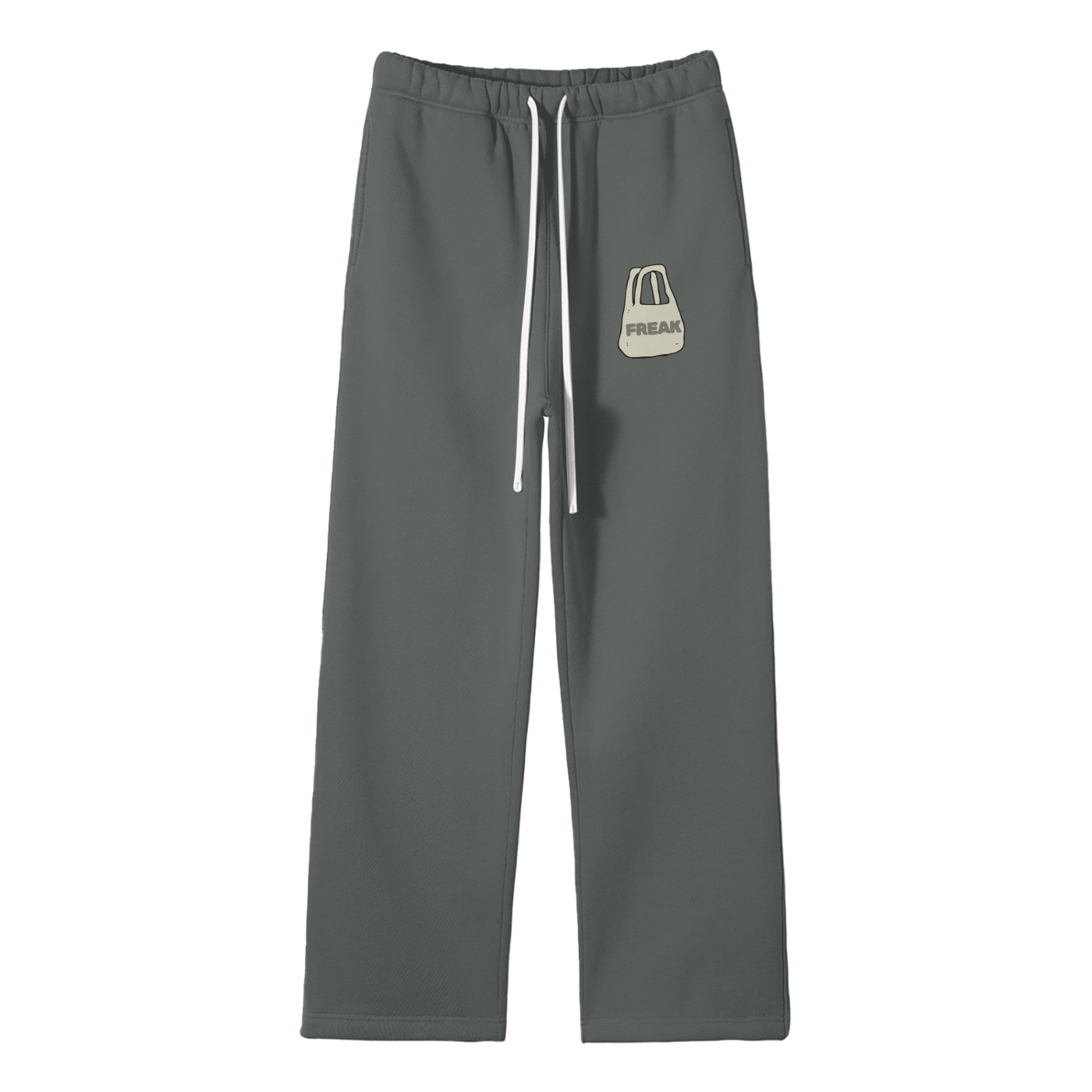 Freak Streetwear Fleece Straight Leg Pants