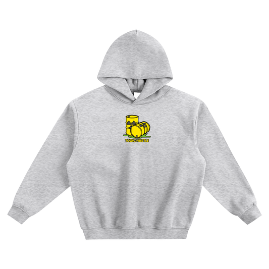 Toxic Hustle (Barrel) Fleeced Boxy Hoodie
