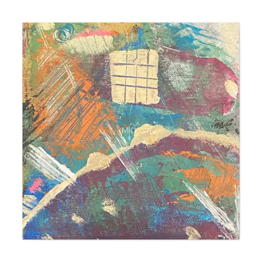 Cube-a Matte Canvas 36’’ x 36’’ / 1.25’’ Canvas