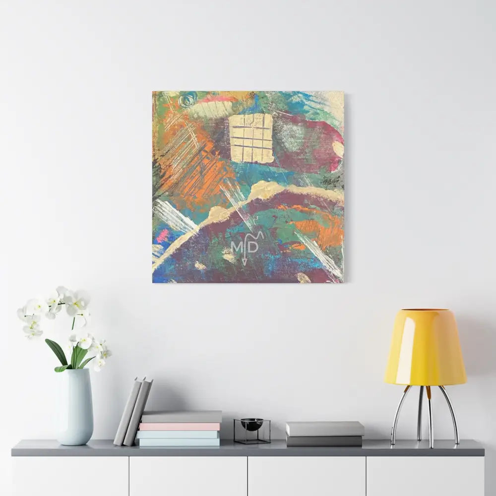 Cube-a Matte Canvas Canvas