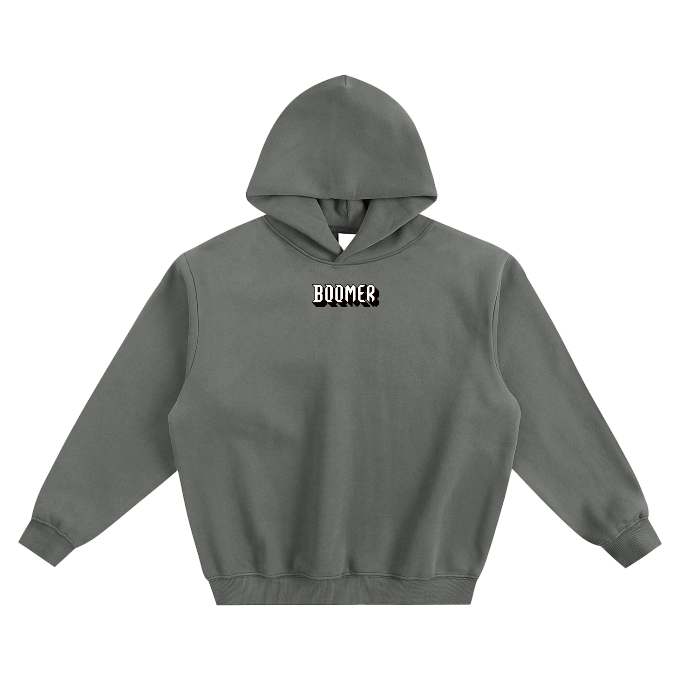 Boomer Fleeced Boxy Hoodie