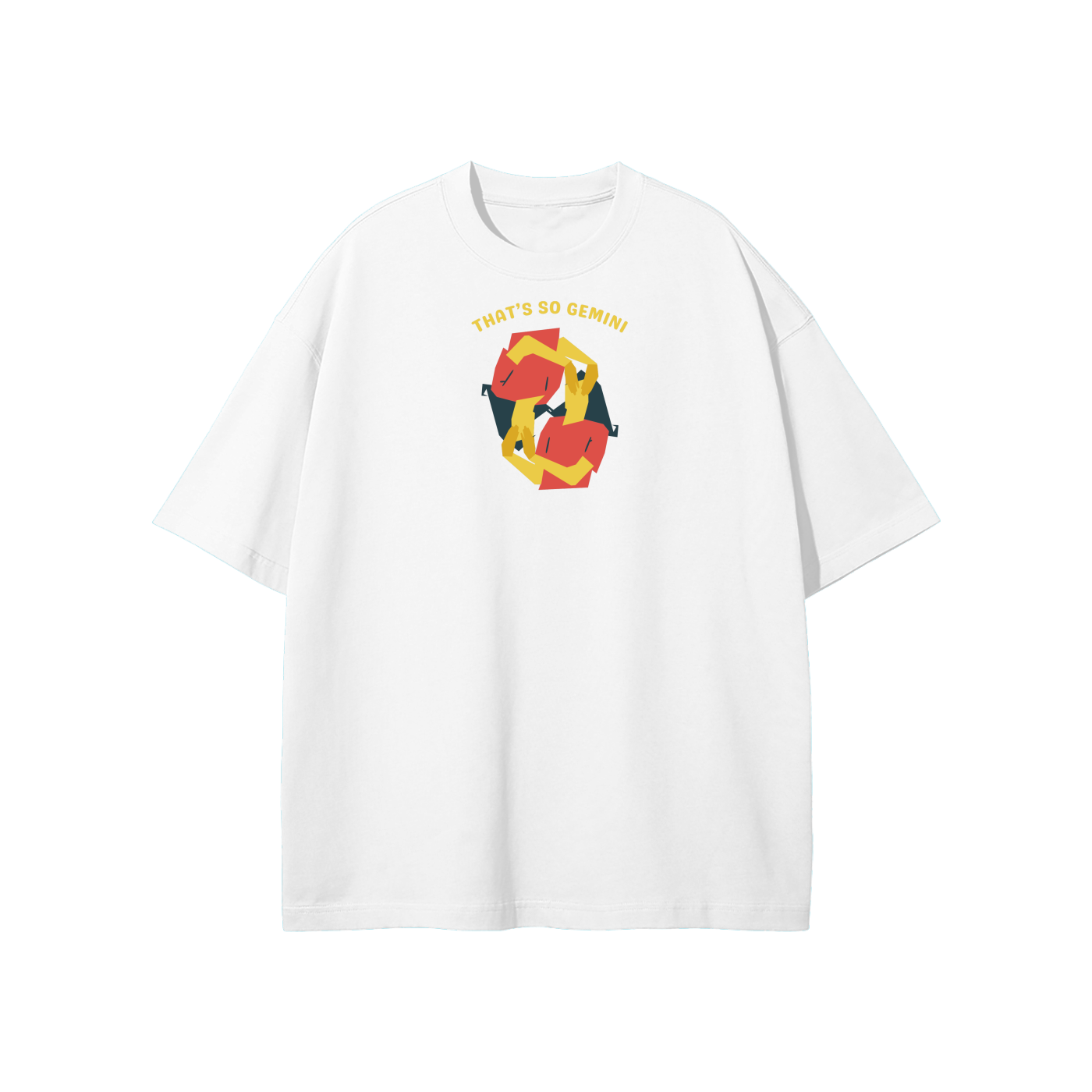 That's So Gemini Streetwear Heavyweight Loose Fit T-Shirt