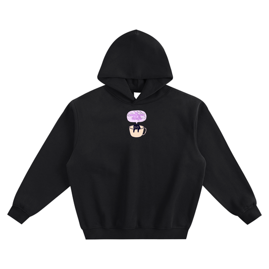 My Favourite Cat Is Yoongi Fleeced Boxy Hoodie