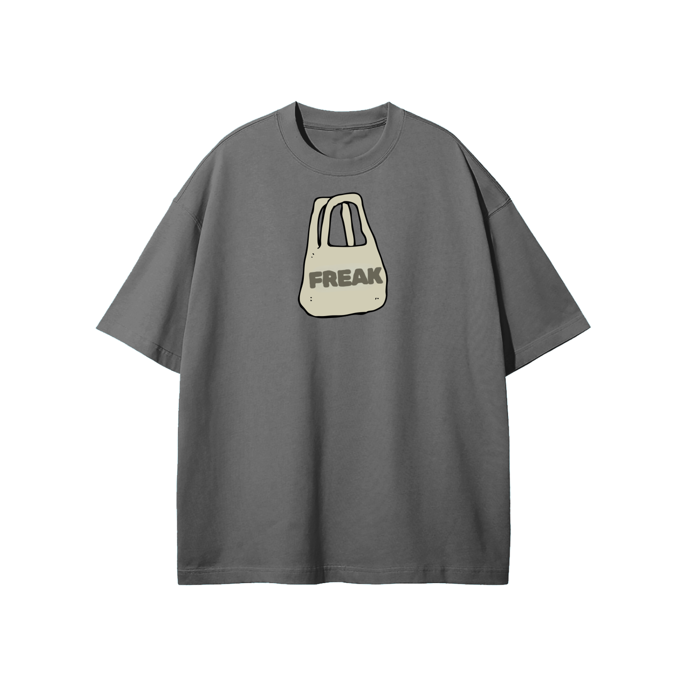 Freak Bag Streetwear Heavyweight Loose Fit T-Shirt