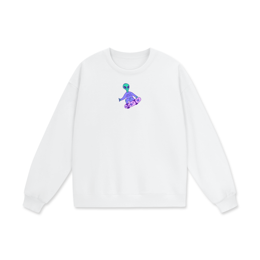 Lord Of The Rizz Heavyweight Drop Shoulder Oversized Fleece Sweatshirt