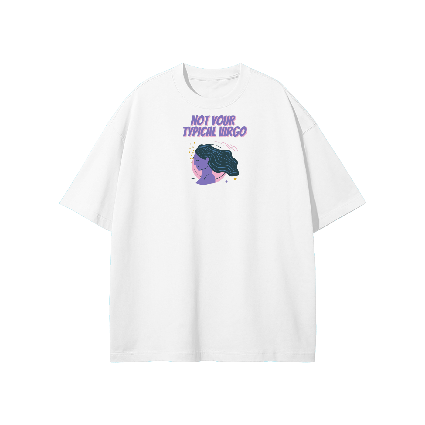 Not Your Typical Virgo Streetwear Heavyweight Loose Fit T-Shirt