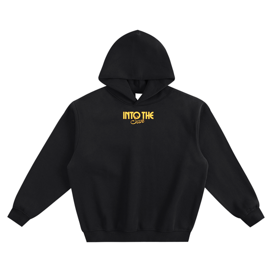 Into The Sun BTS Fleeced Boxy Hoodie