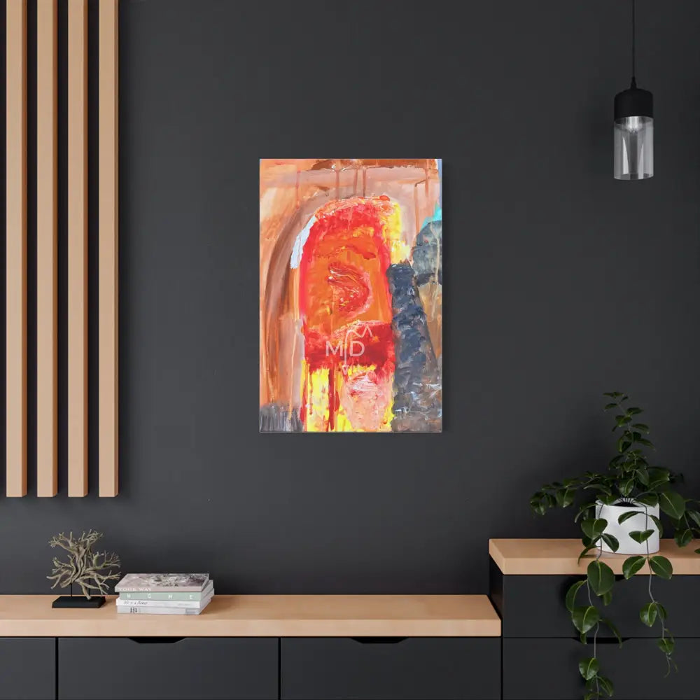 Decipher Matte Canvas Canvas