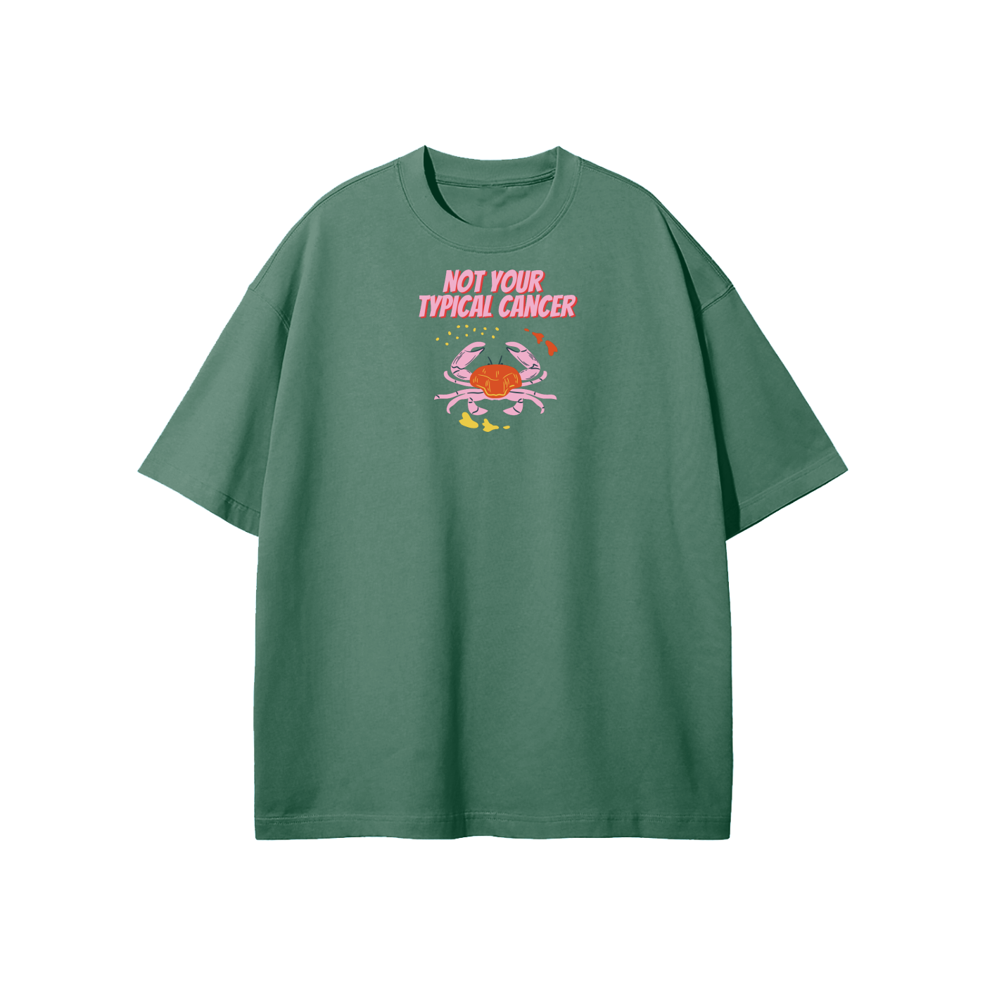 Not Your Typical Cancer Streetwear Heavyweight Loose Fit T-Shirt