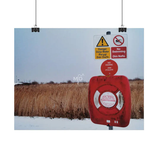 Dim Pysgota Poster Poster