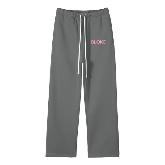 Bloke Streetwear Fleece Straight Leg Pants