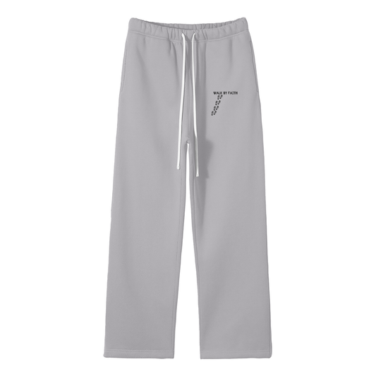 Walk By Faith Streetwear Fleece Straight Leg Pants