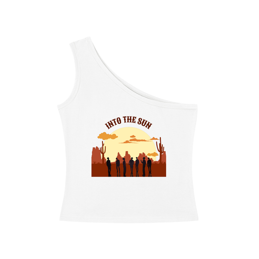 Into The Sun BTS (Horizon) One-Shoulder Crop T-Shirt