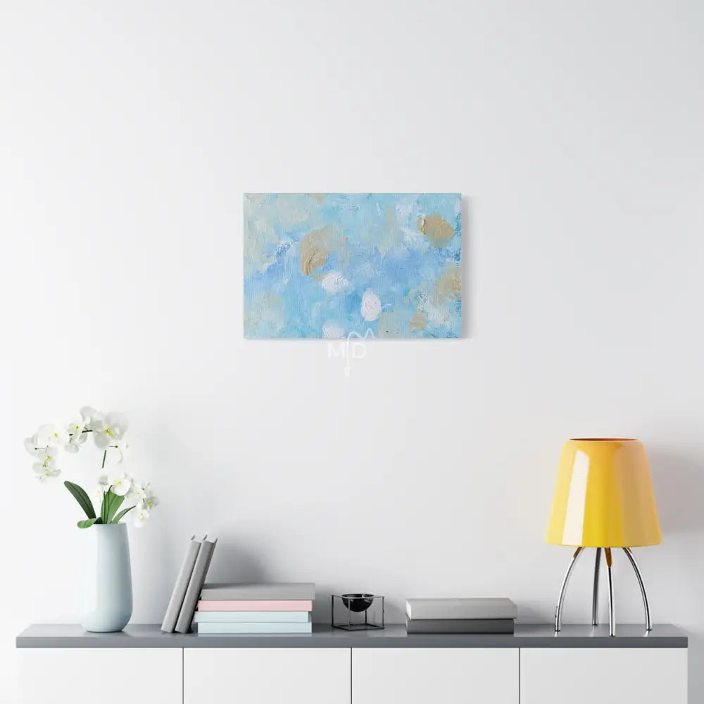 Earing On The Side Of Wispy Matte Canvas Canvas
