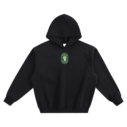 Books Are Resistance (Patch) Fleeced Boxy Hoodie