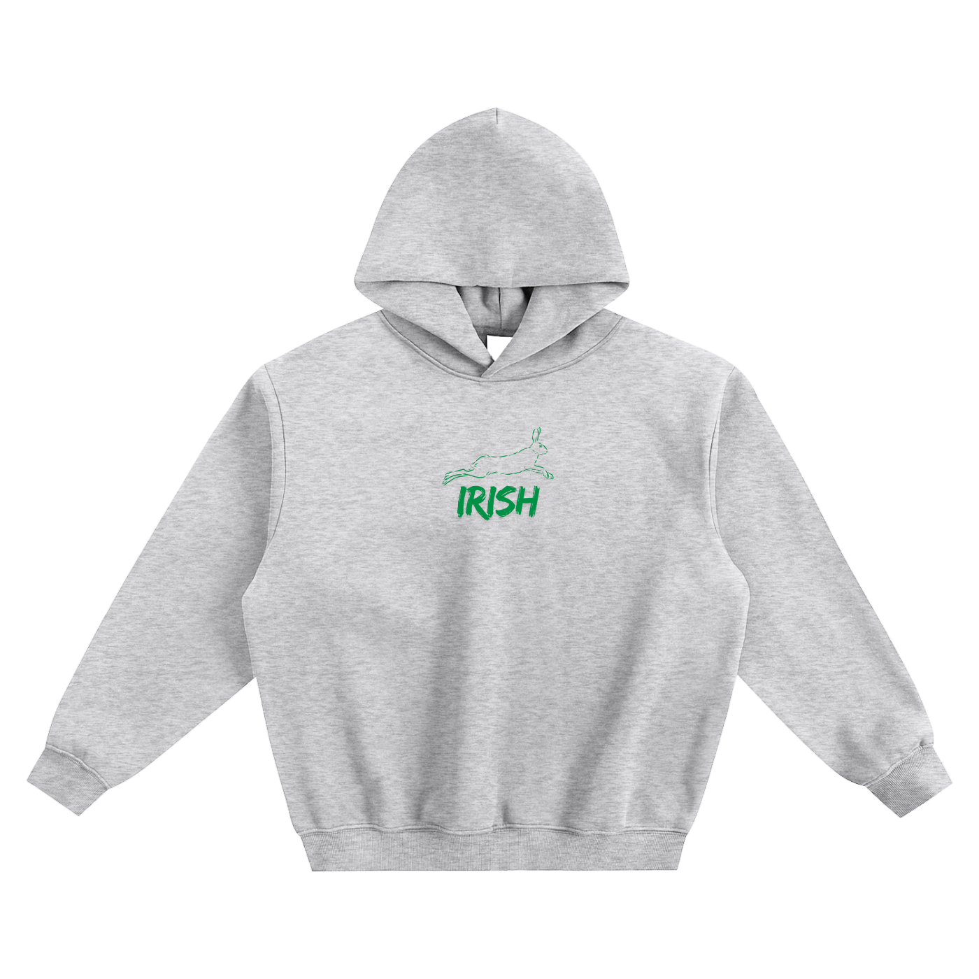 Irish Fleeced Boxy Hoodie