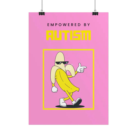 Empowered By Autism Poster Poster