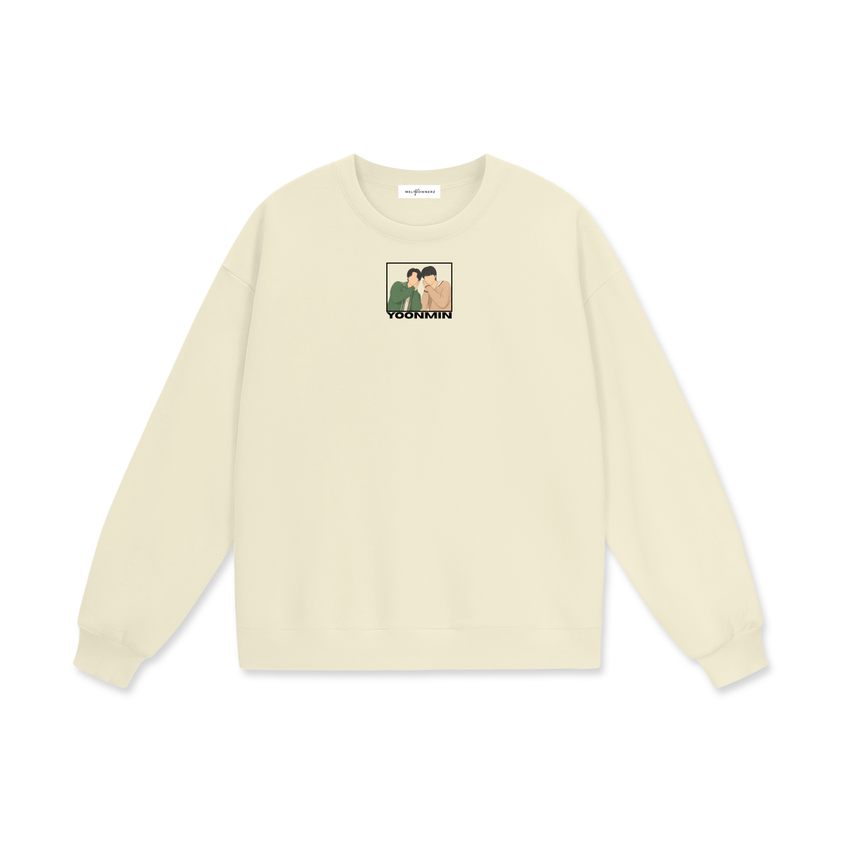 Yoonmin (Yoongi & Jimin) Heavyweight Drop Shoulder Sweatshirt
