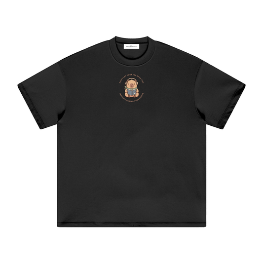 Don't Let Your Job Stop You From Devouring Your Books Heavyweight T-Shirt