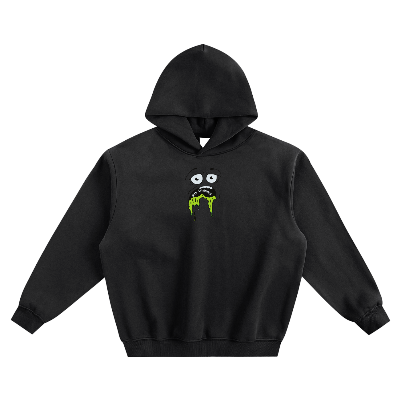 Rizz Intolerant Fleeced Boxy Hoodie