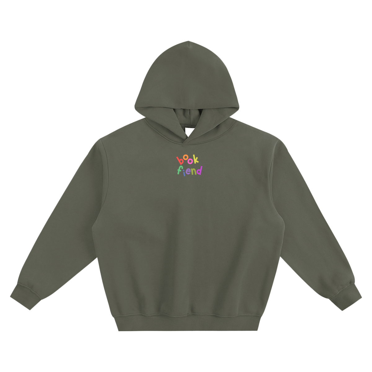 Book Fiend Fleeced Boxy Hoodie