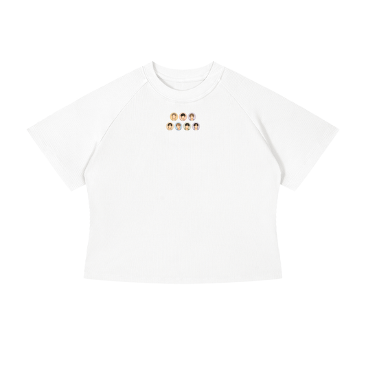 BTS All Members Crop T-Shirt
