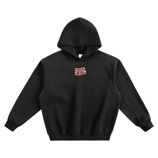 Goofy Rizz Fleeced Boxy Hoodie