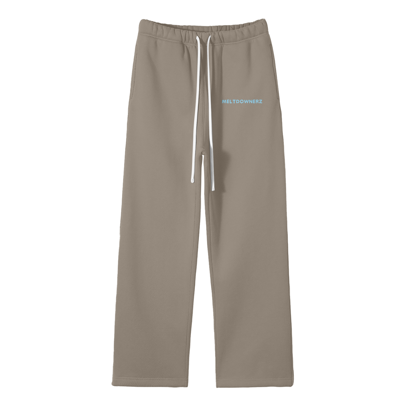 Meltdownerz (Ice) Streetwear Fleece Straight Leg Pants