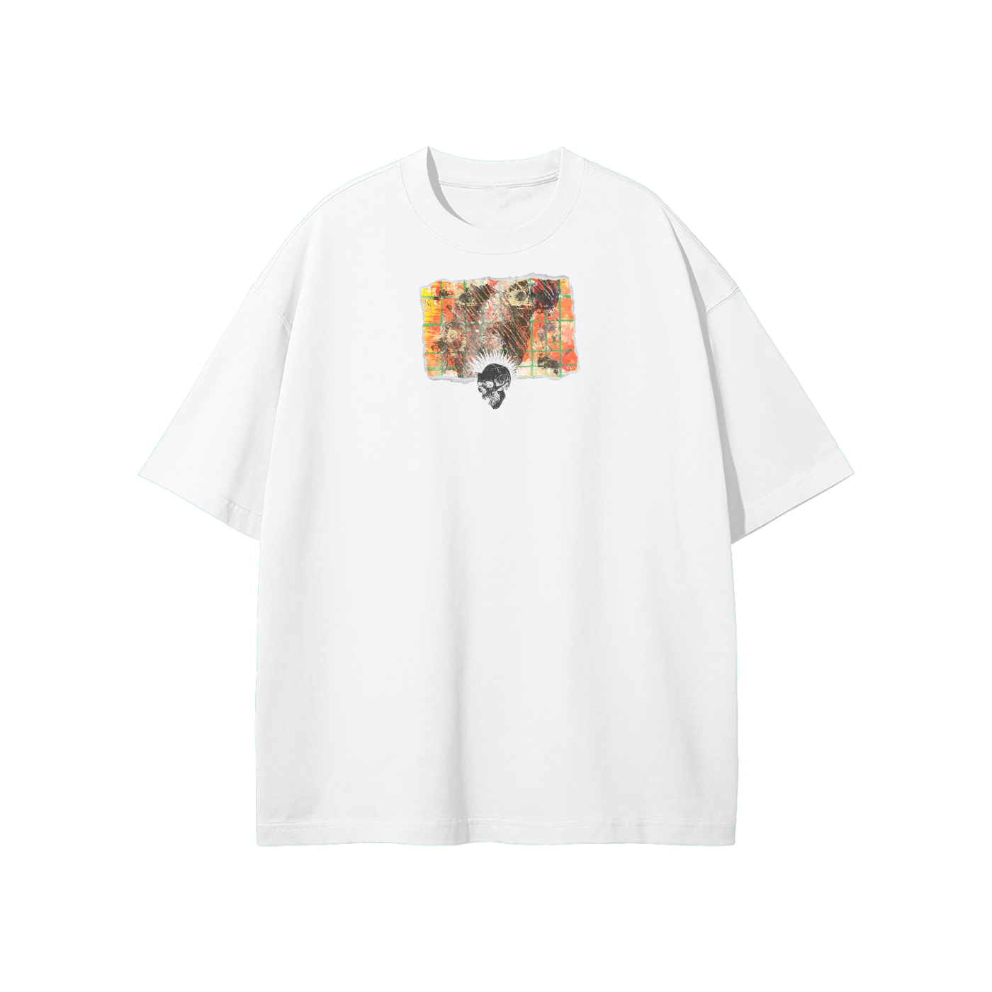 Dmitri (Skull) Streetwear Heavyweight Loose Fit T-Shirt