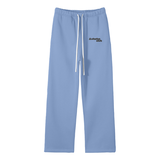 Autistic Club Streetwear Fleece Straight Leg Pants