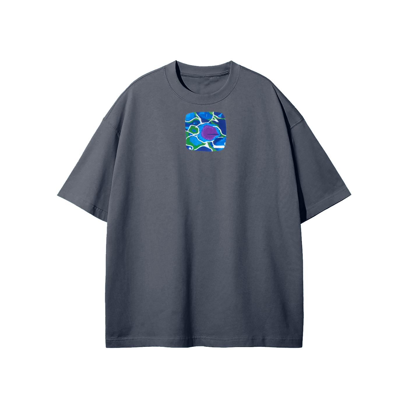 Microscope Invasion Streetwear Heavyweight Loose Fit T-Shirt