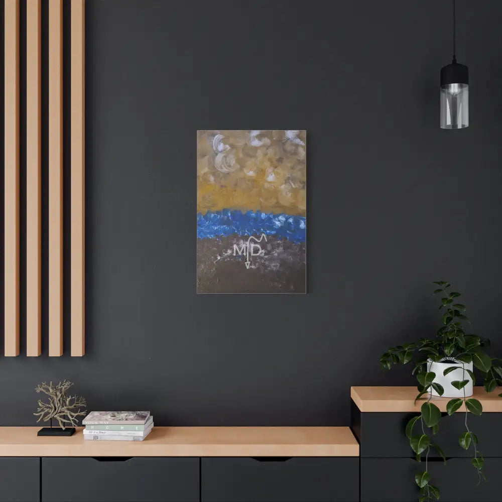 Left Matte Canvas Canvas
