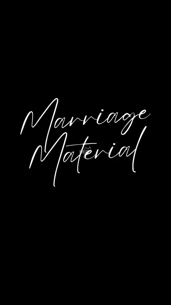 Marriage Material Wallpaper Wallpaper Screen Lock