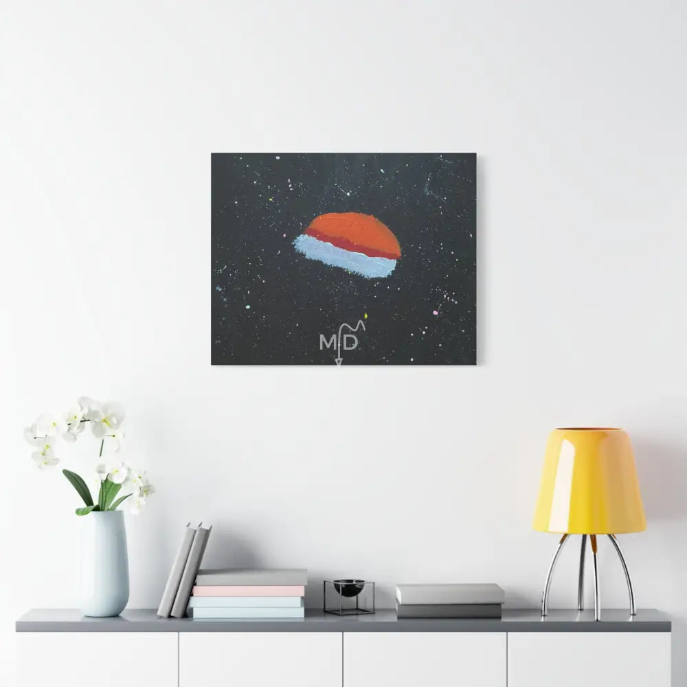 More Space Than Burger Matte Canvas Canvas