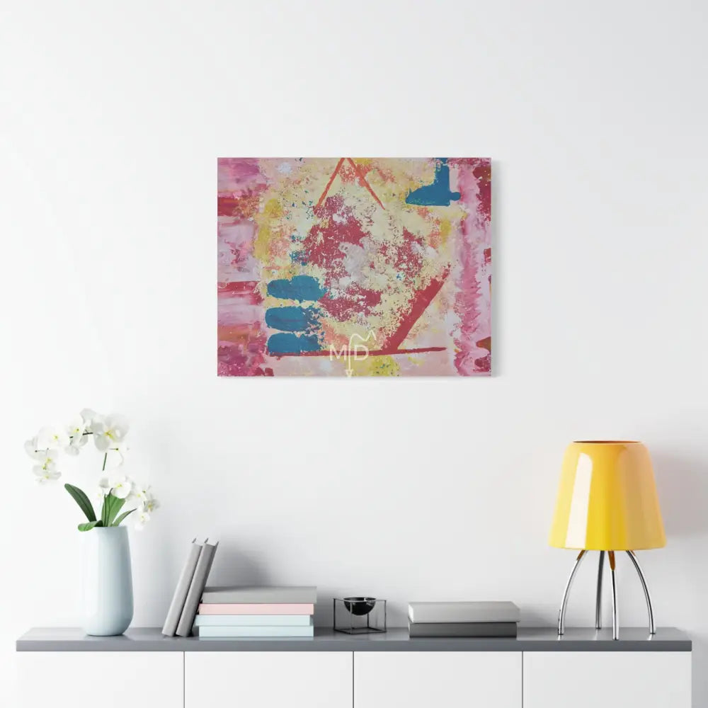 Obstruct Matte Canvas Canvas