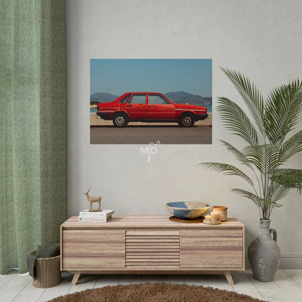 Old Rusty Poster 40’’ x 28’’ (Horizontal) / Matte Poster