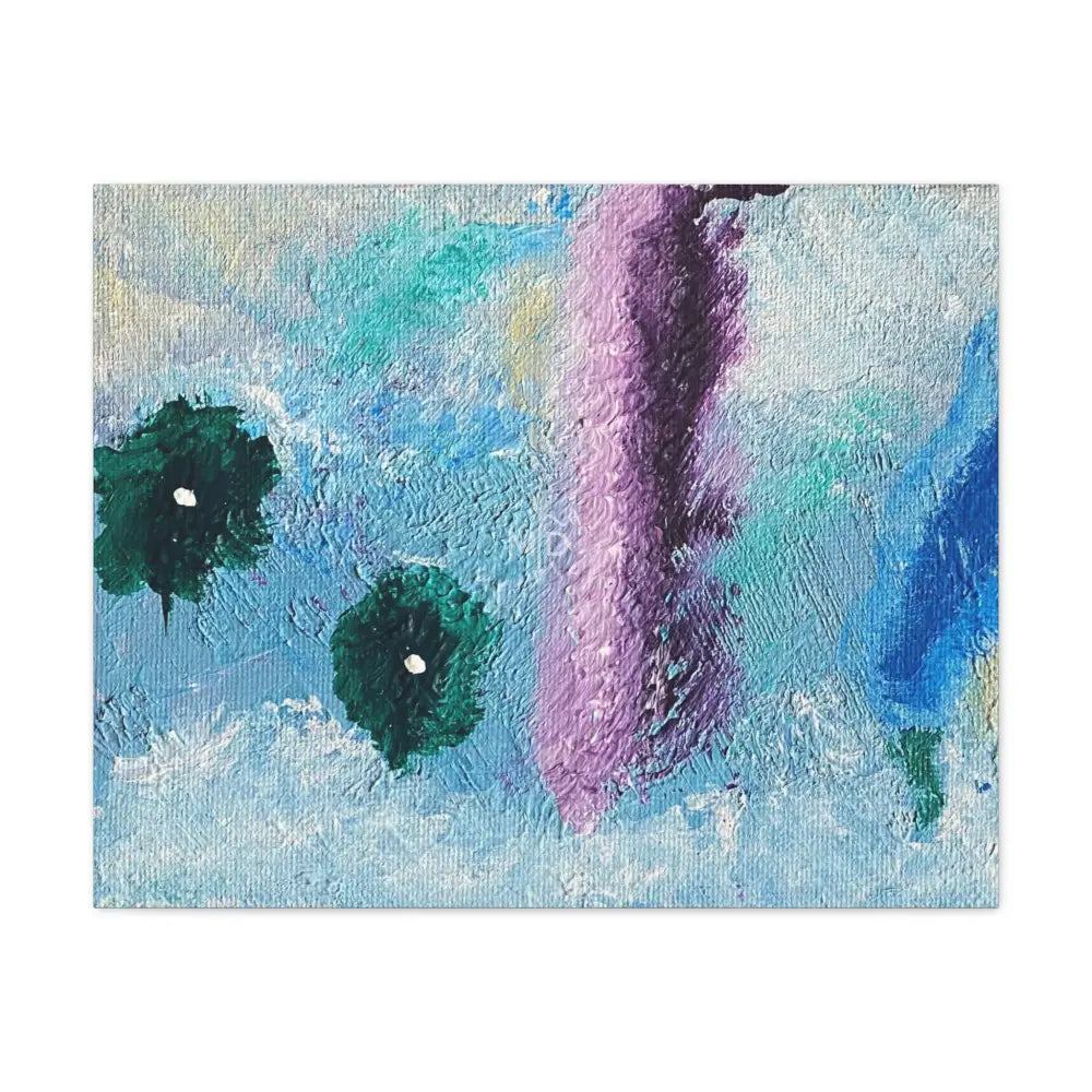 Petri Dish With An Accent Matte Canvas 30’’ x 24’’ (Horizontal) / 1.25’’ Canvas